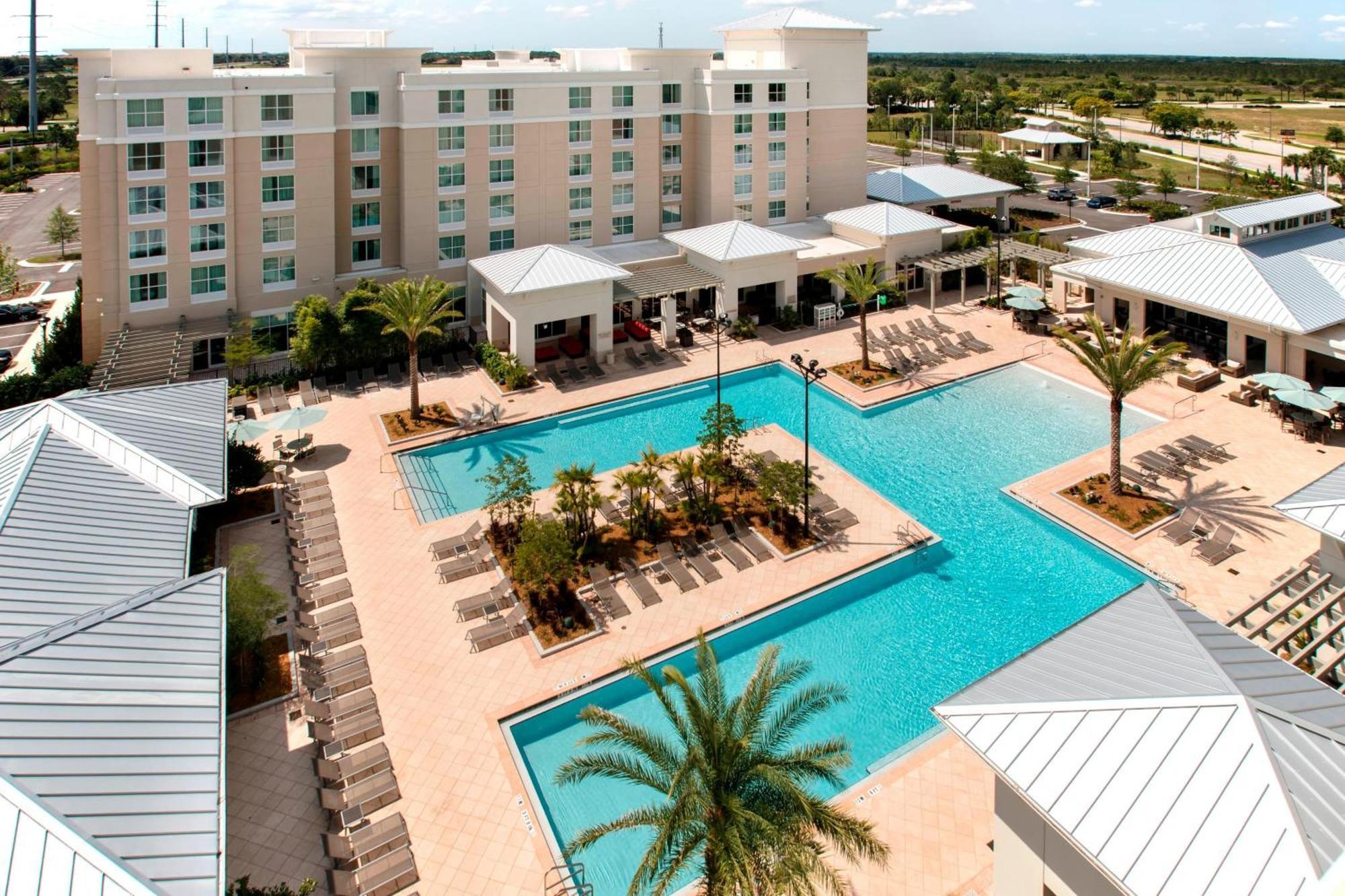 Springhill Suites By Marriott Orlando At Flamingo Crossings Town Center-Western Entrance Exterior foto