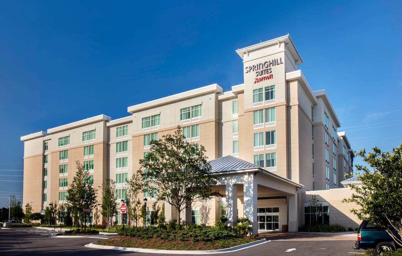 Springhill Suites By Marriott Orlando At Flamingo Crossings Town Center-Western Entrance Exterior foto